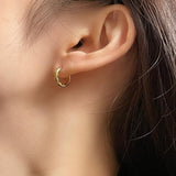 [サージカルスチール]Xカッティングピアス Earrings 10000won 