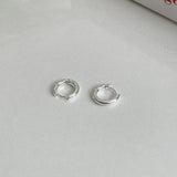 [サージカルスチール]Xカッティングピアス Earrings 10000won 