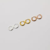 [サージカルスチール]Xカッティングピアス Earrings 10000won 