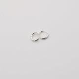 [サージカルスチール]Xカッティングピアス Earrings 10000won 