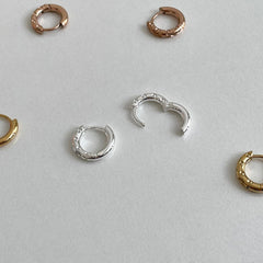 [サージカルスチール]Xカッティングピアス Earrings 10000won 