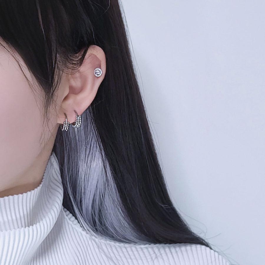 サージカルツーラインワンタッチリングピアッシング Piercing from lizzy 