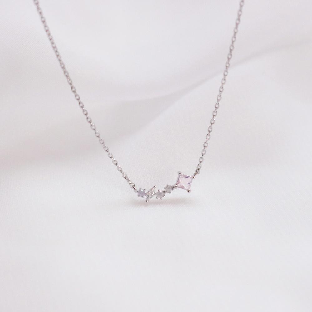 Simple Cubic ネックレス necklace bling moon 