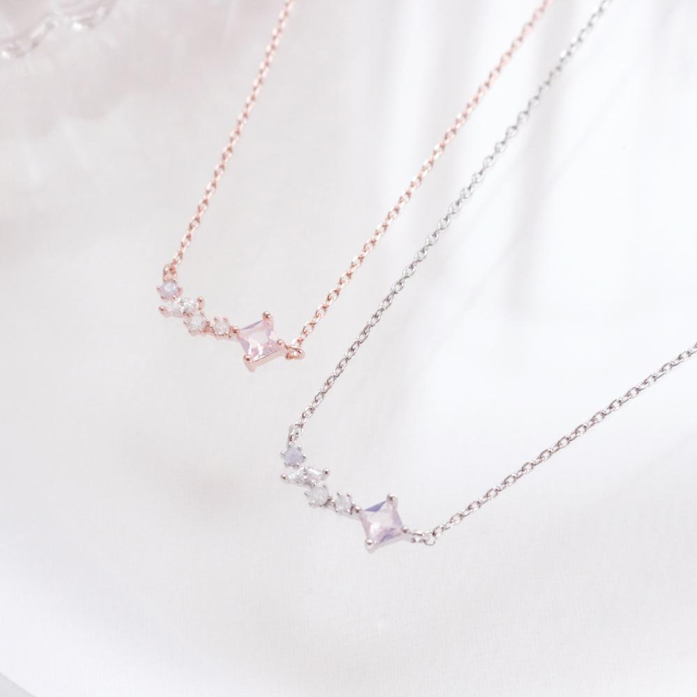 Simple Cubic ネックレス necklace bling moon 