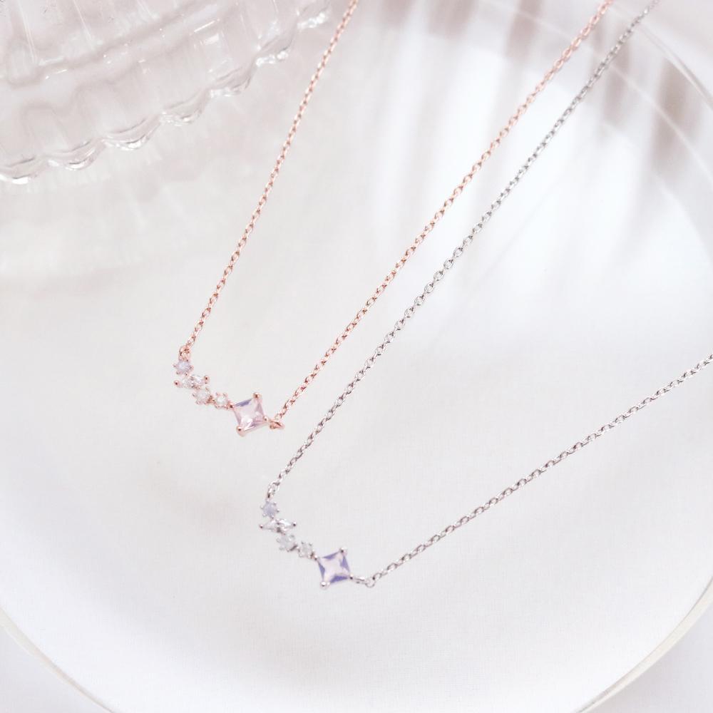 Simple Cubic ネックレス necklace bling moon 