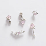 ソフトピンク(ピアス/ピアッシング) Piercing bling moon 