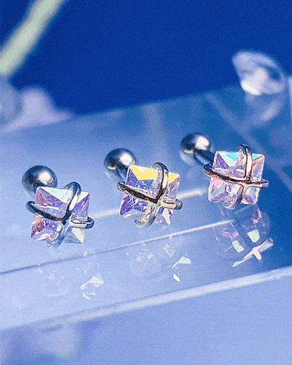 Square Sparkling (ピアス/ピアッシング) Piercing anything else 