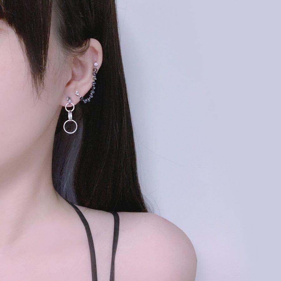 スクエア・クリスタル・キュービック・ピアッシング Piercing from lizzy 