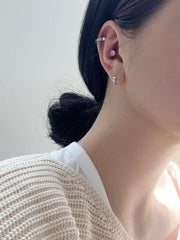 テールハートリングピアス Earrings The Klang 