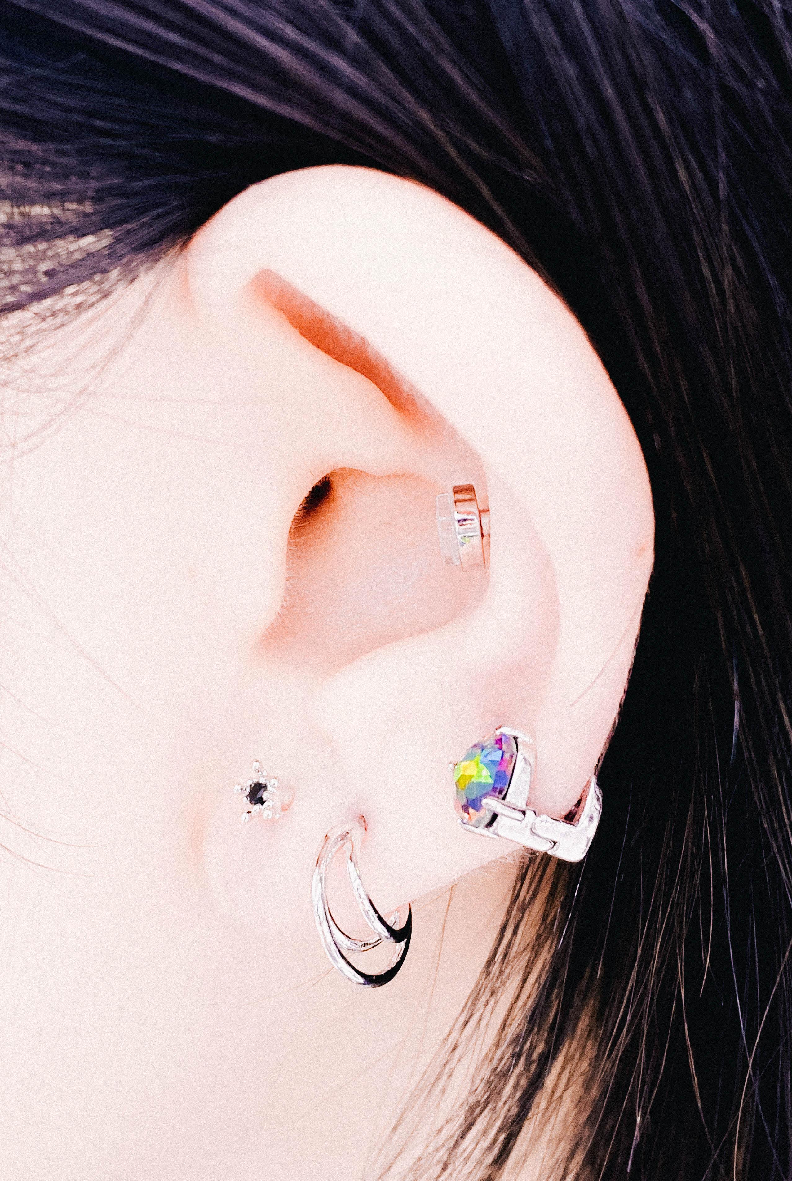 Three layer ピアッシング Piercing anything else 