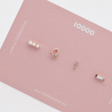 トリプル真珠ピアッシング[5セット] Piercing 10000won 