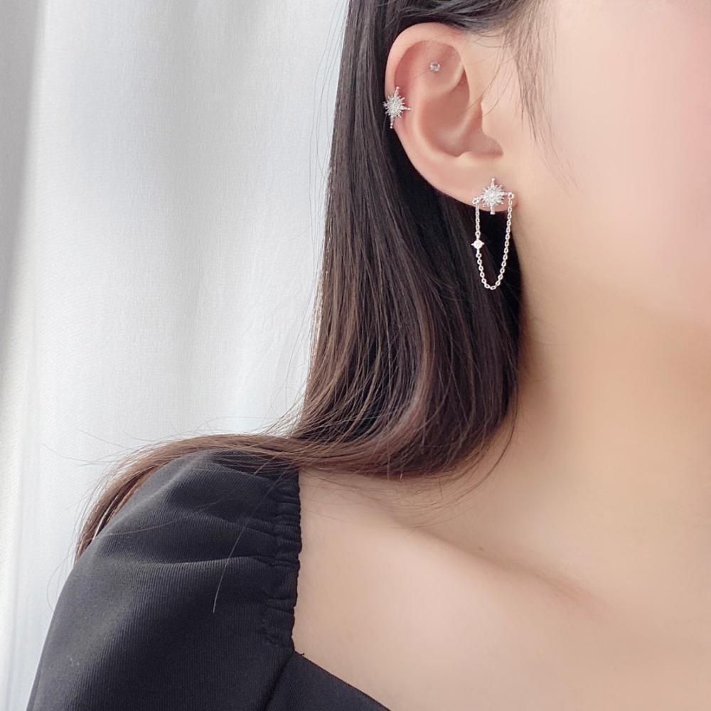 Twinkle ピアス＆イヤーカフ SET Earcuffs bling moon 