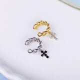 Twisted Crossイヤーカフ Earcuffs anything else 
