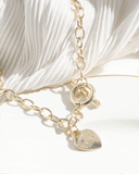 Unique heart necklace (2 color) necklace bling moon 