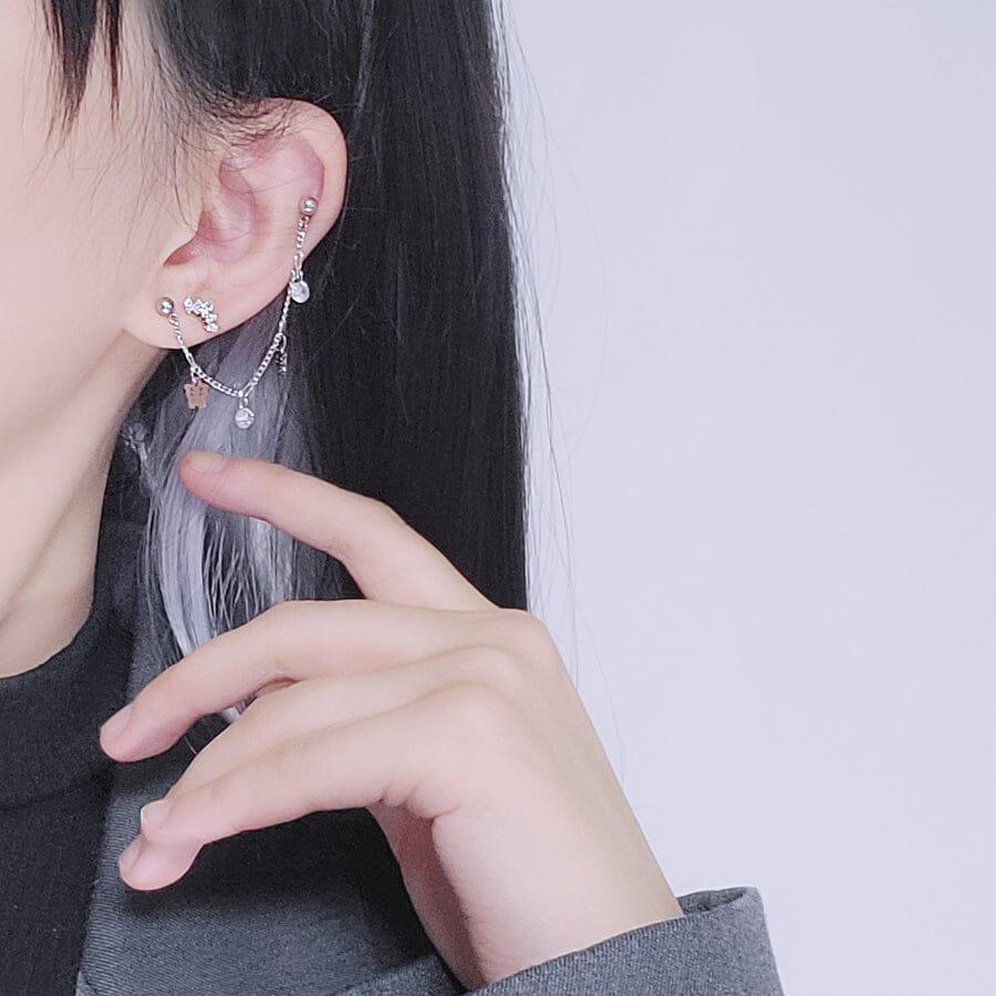 ウォルター 蝶々 キュービック チェーン ピアッシング Piercing from lizzy 