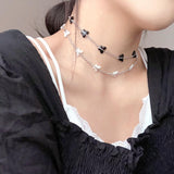 ヴィンテージ・チョウチョッカー&ブレスレット necklace bling moon 