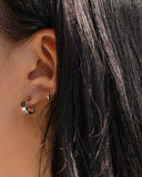WAVE BOLD RING EARRING Earrings pink-rocket 