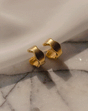 WAVE BOLD RING EARRING Earrings pink-rocket 