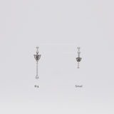 油絵チョウチェーンドロップピアッシング Piercing 10000won 