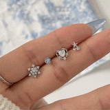 ゆきばなピアッシング(4 set) Piercing bling moon 