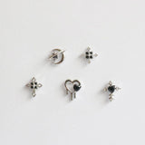 ユニットブラックピアッシング Piercing bling moon 